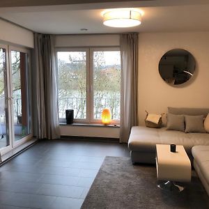 טרייר Schickes Apartment Mit Moselblick Exterior photo