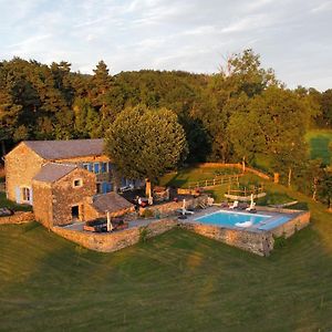 לינה וארוחת בוקר Saint-Etienne-Lardeyrol Corps De Ferme Renove Avec Piscine Et Terrasses Paisibles, A 1H30 De Lyon - Fr-1-582-396 Exterior photo