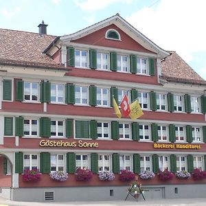 מלון Bütschwil Gastehaus Sonne Exterior photo
