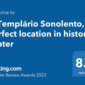 הוילה טומאר O Templario Sonolento, Perfect Location In Historic Center Exterior photo