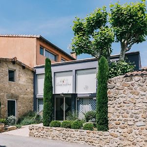 Charmes-sur-Rhone Le Carre D'Alethius Logis Hotel Restaurant Exterior photo