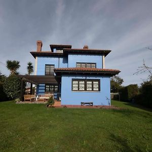 הוילה Llanes: Casa Azul De Pancar Exterior photo
