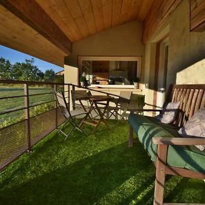 הוילה Castelnau-sur-lʼAuvignon Le Refuge Confortable Gite Avec Terrasse Exterior photo