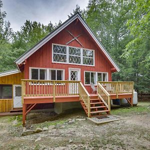 Bridgton Rustic, Cozy Cabin With Easy Ski And Beach Access! Exterior photo