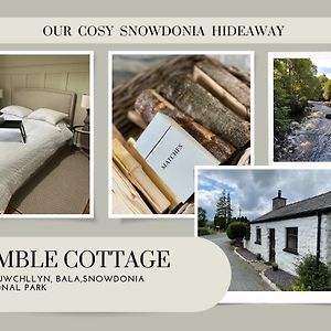 Llanuwchllyn Bimble Cottage. The Cosy Snowdonia Hideaway Exterior photo