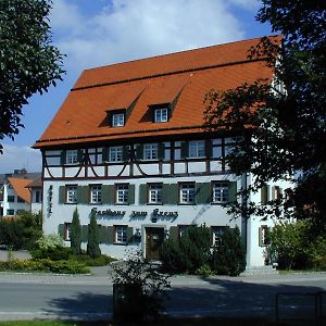 Stetten am Kalten Markt Gasthaus Hotel Zum Kreuz Exterior photo