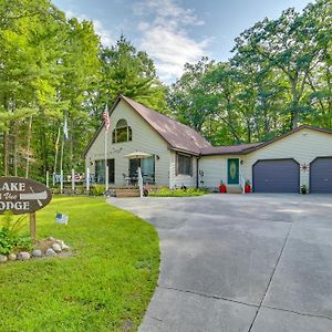 Lewiston Inviting Lake Vue Lodge Home With Fire Pit And Deck Exterior photo