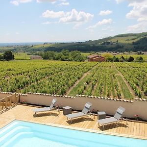 הוילה Juliénas Gite Le Prieure Des Mouilles Maison De Maitre Exterior photo