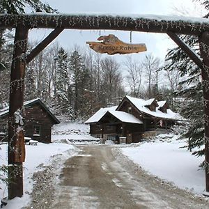 הוילה Winhall The Kresge Kabin - Authentic Grand Log Cabin. Exterior photo