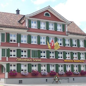 מלון Bütschwil Gaestehaus Sonne Exterior photo