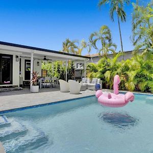 הוילה מיאמי Casa Coral With Heated Pool Charcoal Bbq Area Exterior photo