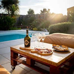 Mézos Superbe Villa Avec Piscine A 10 Min De L'Ocean Exterior photo