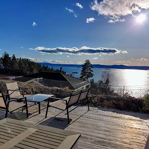 Nesoddtangen Enjoy Breathtaking Oslo Fjord Views With Your Own Private Beach Hut Exterior photo
