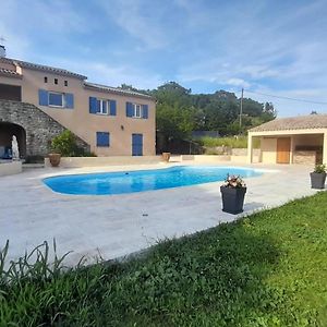 Saint-Hilaire-de-Brethmas Beautiful Villa With Private Swimming Pool Exterior photo