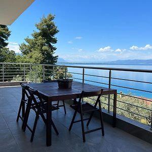 קמנה וורלה Villa Christina Asproneri With Panoramic Sea View Exterior photo