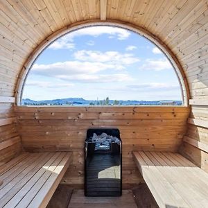 Veithilundur Þingvallavatn Hot Tub Sauna 2024 Built Cabin Exterior photo