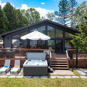 Nominingue Lake House Chalet Laurentians Exterior photo