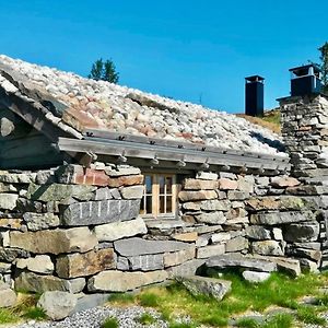 הוילה Flå Rustic Mountain Cabin With Modern Interior Exterior photo