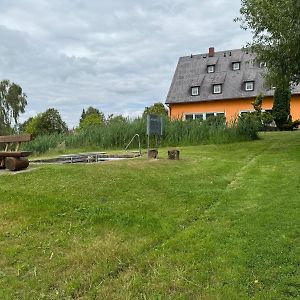 גרוסשונאו Ferienwohnung Auf Der Heide Exterior photo