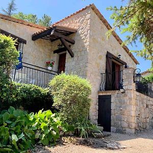 הוילה Cipières Maison En Pierre De Taille Avec Jardin Et Vue Montagnes Exterior photo