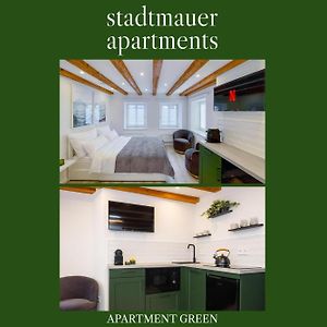 נורדלינגן Stadtmauer Apartments - Neue Helle Studio Wohnung Direkt An Der Historischen Stadtmauer Exterior photo