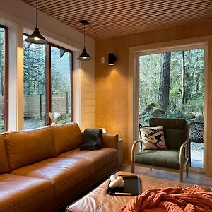 הוילה Skykomish Cozy Nordic Style Cabin With Cedar Barrel Hot Tub Exterior photo