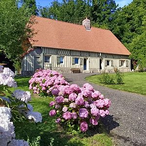 Maison Charmante A Offranville Avec Grand Jardin Exterior photo