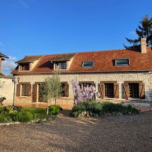 הוילה Muids Grande Maison En Bord De Seine Exterior photo