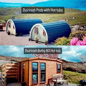 הוילה פלוקטון Duirinish Pods With Private Hot Tubs And Duirinish Bothy With No Hot Tub Exterior photo