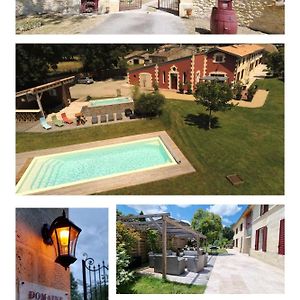 הוילה Gauriaguet Domaine Des Pierres Precieuses - Demeure De Charme - Grand Standing - 15 Pers - Spa - Massages - Detente Et Bien-Etre - 30' Bordeaux Exterior photo