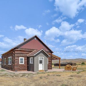 הוילה Encampment Mountain-View Log Cabin In Wyoming Wilderness Exterior photo