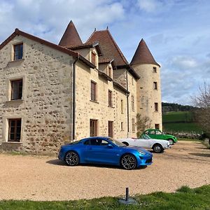 לינה וארוחת בוקר Varennes-sous-Dun Chateau De Grandvaux Exterior photo