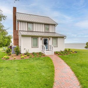 Ridge Waterfront Maryland Vacation Home Private Beach! Exterior photo