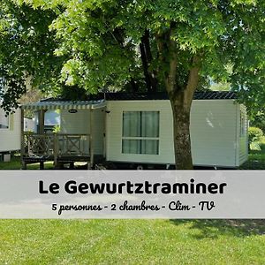 Boofzheim Le Gewurz - Mobilhome Pour 5 - Tv - Clim En Ete Exterior photo