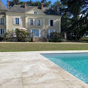 הוילה Saint-Aubin-de-Luigné Le Pasty - Grande Maison Avec Piscine Exterior photo