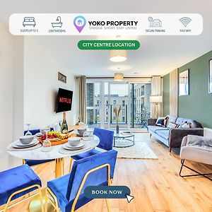 מילטון קינס Beautiful Canal Side Apartment - City Centre - Balcony, Secure Parking, Self Check-In, Fast Wifi And Smart Tv With Sky Tv And Netflix By Yoko Property Exterior photo