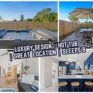 הוילה מלבורן Luxury Design, Hot Tub, Close Proximity To Beach Exterior photo