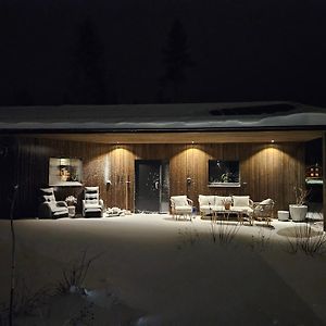 Skellefteå Egen Del Av Modern Villa I Kage Exterior photo