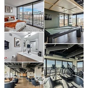 דירות סולט לייק סיטי Dt Studio Gym Pool Table 8Th Floor Parking Exterior photo