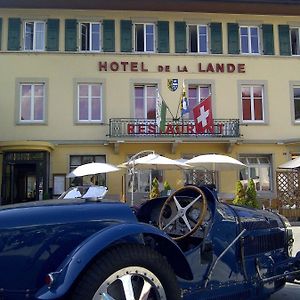 Le Brassus Hotel De La Lande Restaurant photo