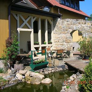 מלון Mühlhausen Landferienhaus Pension Erika Room photo