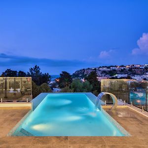מליאהה Villa Gaia - Sunset Views, Indoor Heated Pool, Sauna And Games Room Exterior photo