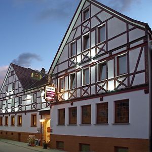Tauberrettersheim Hotel Krone Exterior photo