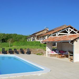 Roussines Disabled-Accessible Gite With Heated Pool Exterior photo