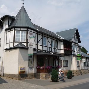 Unterwellenborn Hotel Gueldene Gabel Exterior photo