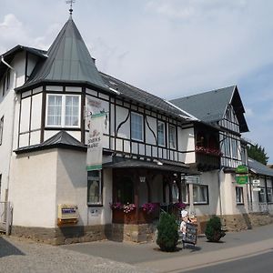 Unterwellenborn Hotel Guldene Gabel Exterior photo