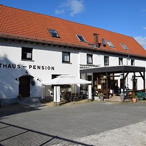 מלון Lindenfels Gasthof Bergfriede Exterior photo