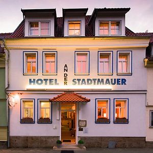 Mühlhausen Hotel An Der Stadtmauer Exterior photo