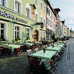 Hotel & Gasthaus Das Roehrl שטראובינג Exterior photo