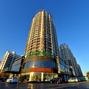 Greentree Inn Shandong Yantai Penglai Free Harbor Business Hotel Exterior photo